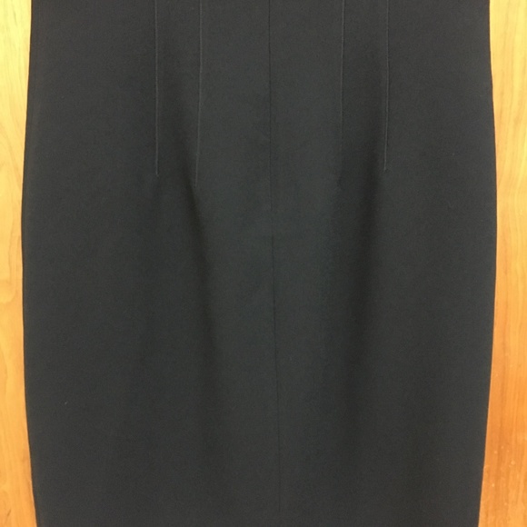 NWT $368 ELIE TAHARI NAVY STEFANA RUFFLE SLEEVE SHIFT DRESS Sz 10 - Picture 12 of 12